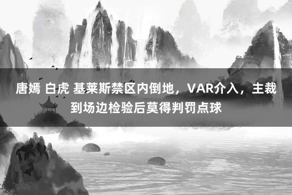 唐嫣 白虎 基莱斯禁区内倒地，VAR介入，主裁到场边检验后莫得判罚点球